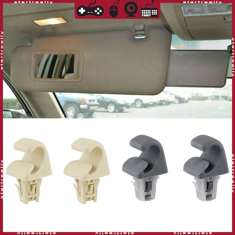 ST Sun Visor คลิปตะขอสําหรับ Matrix-Prius RAV4-พลาสติก Sunvisor Fastener คลิป