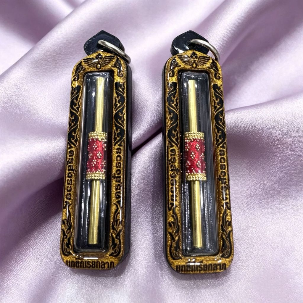T Thailand Amulet Thailand ลักษณะเฉพาะหัตถกรรม Lushi Kunpi Talisman แบรนด์เก่า Original Temple Penda