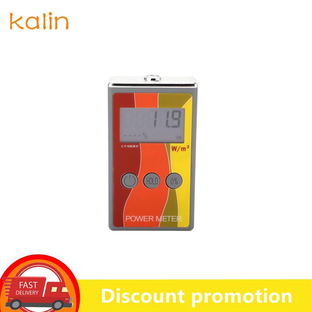 Kalin-th Kalin-th IR Power Meter การทดสอบรังสีอินฟราเรด LS122 มือถือสำหรับแหล่งกำเนิดแสง Luminance Rejection Detection 1000-1700nm 0-40000W/m²