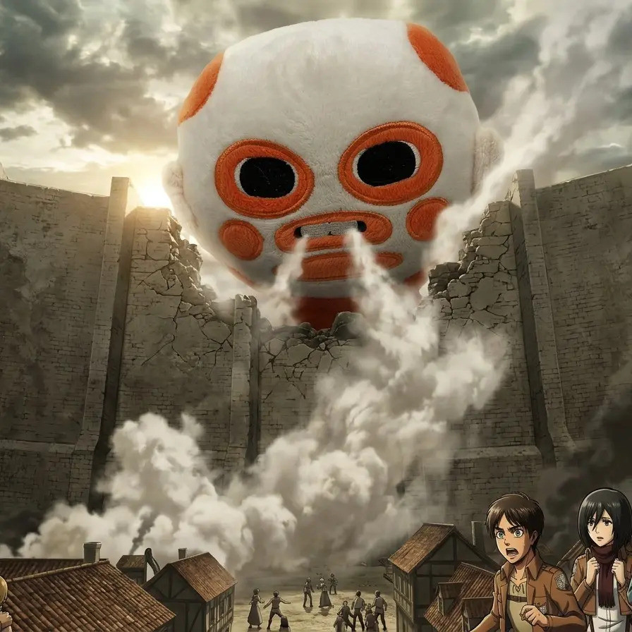 ตุ๊กตาอนิเมะ Chibi Titan 10"
