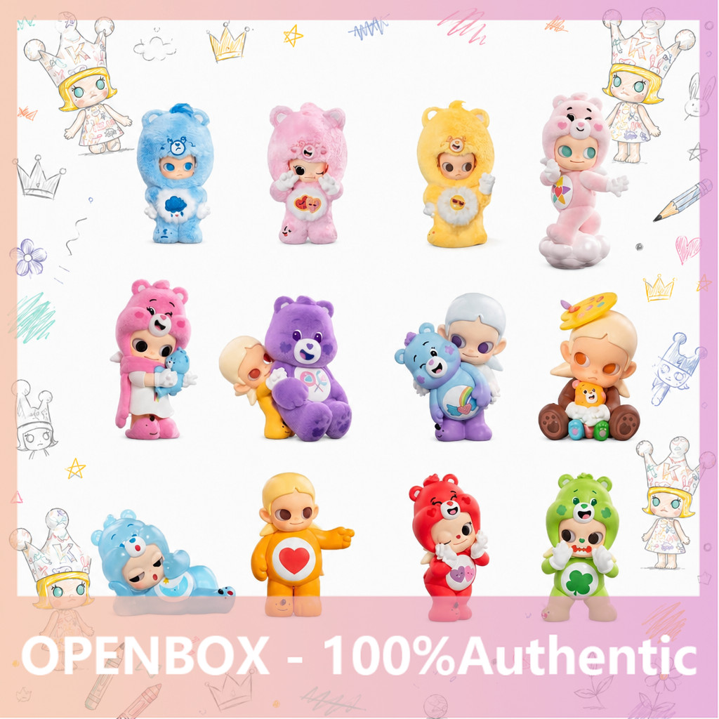 POPMART Zsiga x Love Bear Series Mystery Box ของขวัญของแท้