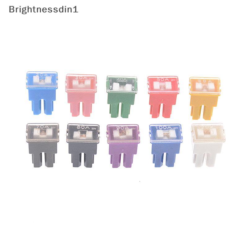 [Brightnessdin] Auto Fuse Connecting Type Fuse 20A 30A 40A 50A 60A 80A 90A 100A 120A Square Car Fuse