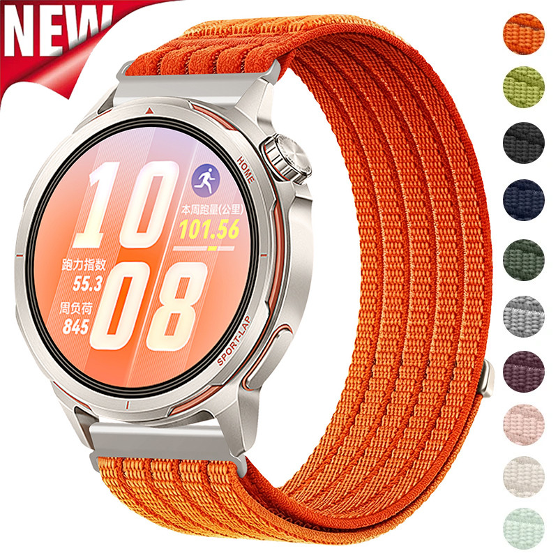 18/20/22 มม.สายรัดไนลอนสําหรับ Samsung Galaxy Watch 7 6 5 4 40 มม.44 มม.สร้อยข้อมือคลาสสิกสําหรับนาฬิกา Huawei GT6/5 4Pro GT3 46 มม.