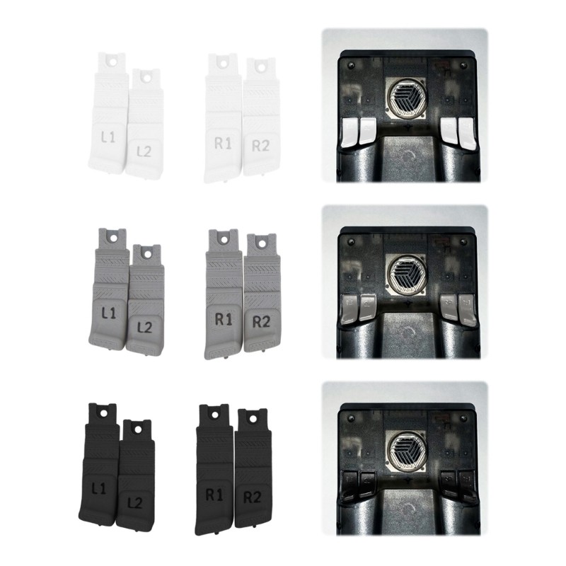 QUU 1 คู่ปุ่มด้านหลังสําหรับ RG406V RG405V RG40XXV เปลี่ยนปุ่มไหล่ด้านหลัง