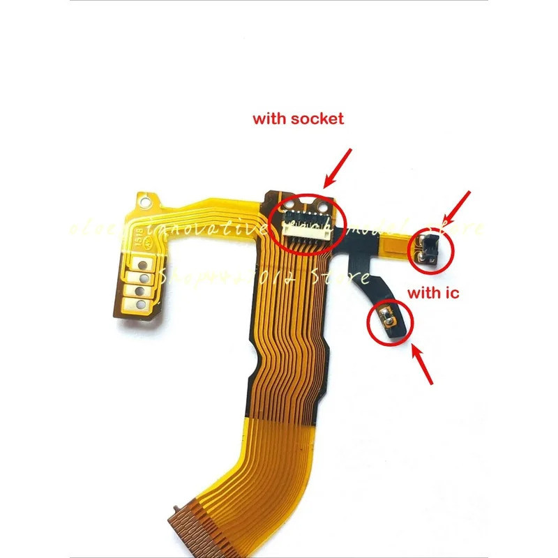 FW Repair Part ใหม่เลนส์ชัตเตอร์ Flex Cable สําหรับกล้องดิจิตอล RICOH GR GR II GR2 พร้อมซ็อกเก็ต