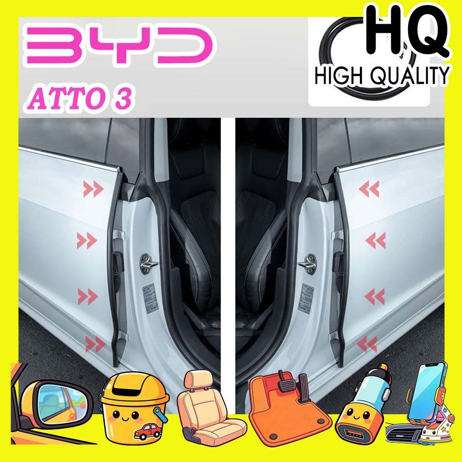 [READY]BYD ATTO 3 B Column sealing strip Body kit byd atto 3 Car decoration accessories N4R7