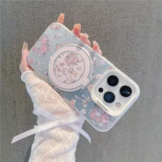 ดอกไม้สายน่ารัก 360 เปิดสําหรับ Xiaomi 17T 15T 17 Pro max 14T 13T 12T Pro 15 14 13 12 12S Ultra 10S 10 11 Lite 5G NE กระจกขาตั้งปลอก