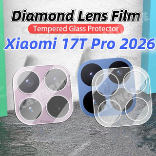 Xiaomi 17TPro 17T 206 3Dกล้องเลนส์ProtectorสําหรับXiaomi 17T 17 T T17 17TPro Xiaomi17T Pro Ultra 4G 5Gใสกระจกนิรภัยกลับกล้องป้องกัน