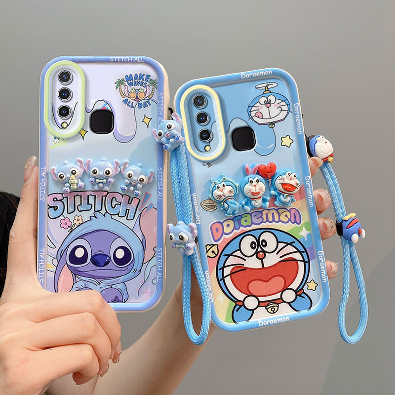 เคส Vivo Y19 เคส Vivo U20 เคส Kuromi Doraemon เคส การ์ตูนเคสสามมิติน่ารักเคส แบบนุ่ม XX-TYGZ2