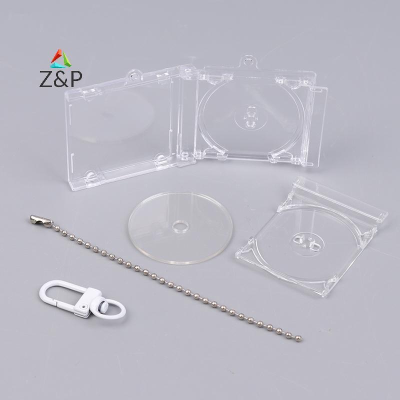 Z & P Mini NFC Functional CD Disc Case Key Chain Peripheral อัลบั้มที่ระลึก Key Holder สําหรับ DIY Bapa จี้ COD