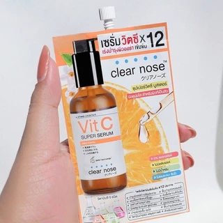Clear Nose ยกกล่อง x 6ซอง เคลียร์โนส มอยส์ ครีมซอง เคลียร์โนส หลากหลายสูตร สกิน แบริเออร์ มอยส์เจอร์ไรซิ่ง เจล