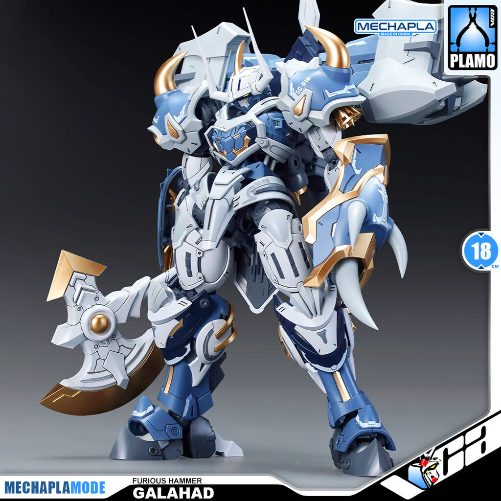 VCA SNAA FURIOUS WARHAMMER GALAHAD ACTION MODEL MECHA TOY REAL GRADE RG ประกอบ หุ่นยนต์โมเดลของเล่น