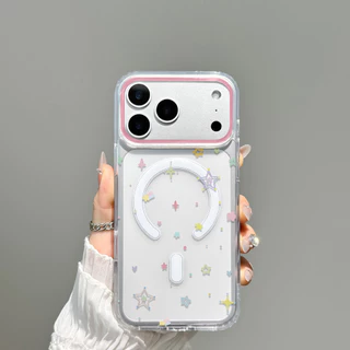 👏💖เข้ากันได้สำหรับ เคสไอโฟน iPhone 17PROMAX ป้องกันการตก 11 14plus 15PRO 13pro 16promax-YCK10