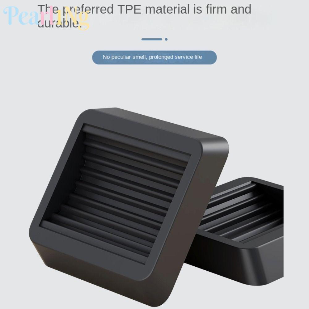 PEARLTH เก้าอี้ Fixing Pad เฟอร์นิเจอร์ฟุตหนาเฟอร์นิเจอร์ล้อ Fixed Pad ชั้นป้องกัน Roller Feet MAT โซฟาแผ่นพื้นเก้าอี้เท้า Pad