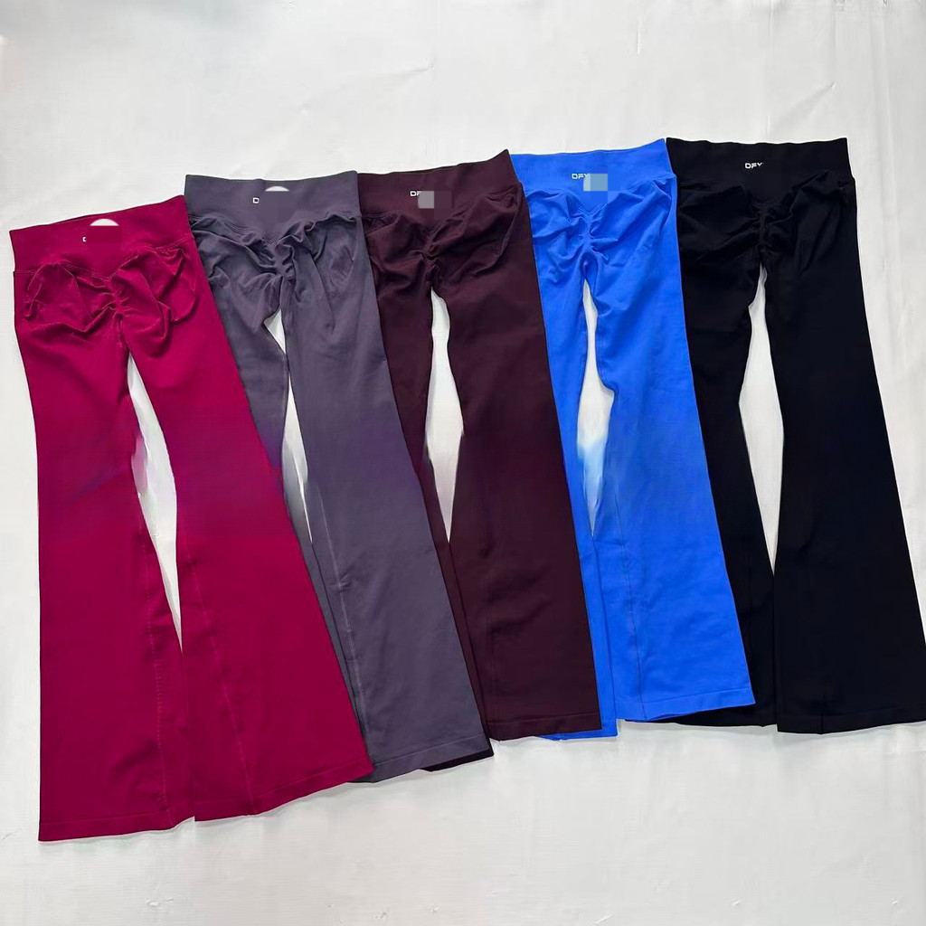 DFYN High-Elastic Quick-Drying Peach Butt Fitness Micro-Pants All-Match Shaping Style