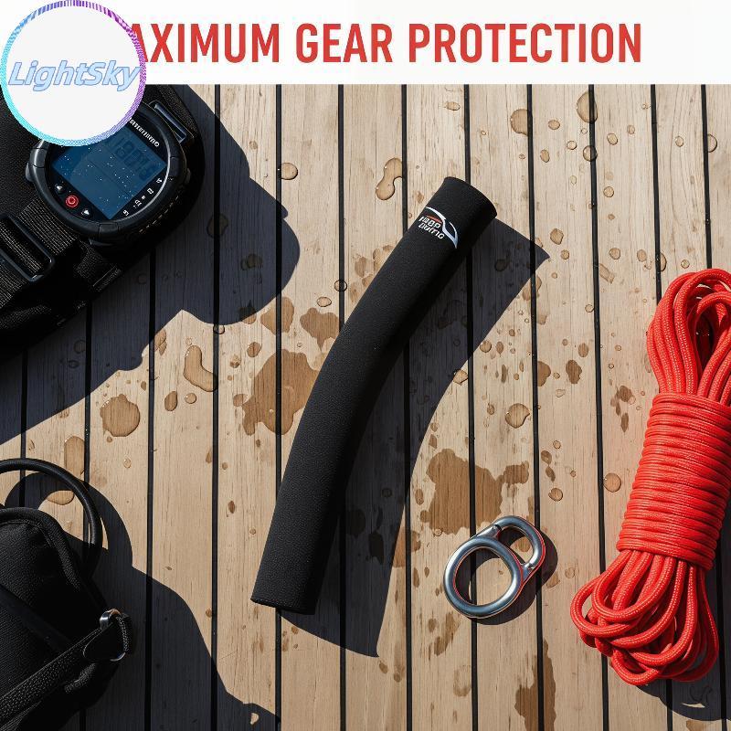 LightSky ดําน้ํา Crotch ฝาครอบ Webbing Soft Pad สําหรับ BCD Drysuit Harness Crotch สายคล้องคอ 5 มม. 