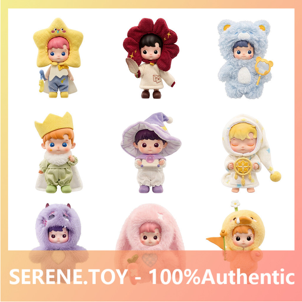 POPMART HACIPU Secret Land Story Series Mystery Box ของเล่นตกแต่งของขวัญ