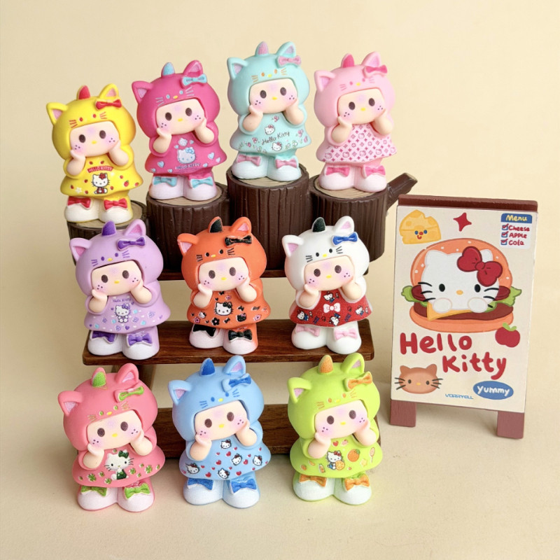 10 ชิ้นหูแมว YOYO สาวน่ารัก 3D เรซิ่น Charms สําหรับ DIY