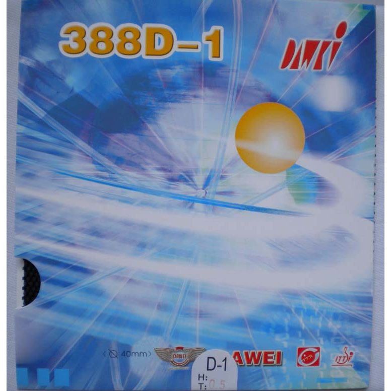 ของแท้ DAWEI DAWEI 388D-1 Defense Type กาวยาว 388D ไม้ปิงปองอนุภาคเทปยาวฟองน้ําฝาครอบกาว