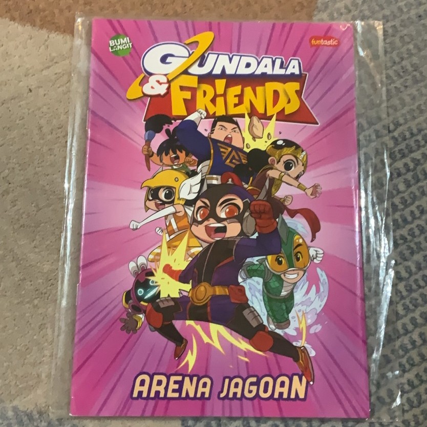 นิทานเด็ก Gundala & Friends Arena Jagoan - หนังสือเด็กสําหรับเด็กบทสนทนา