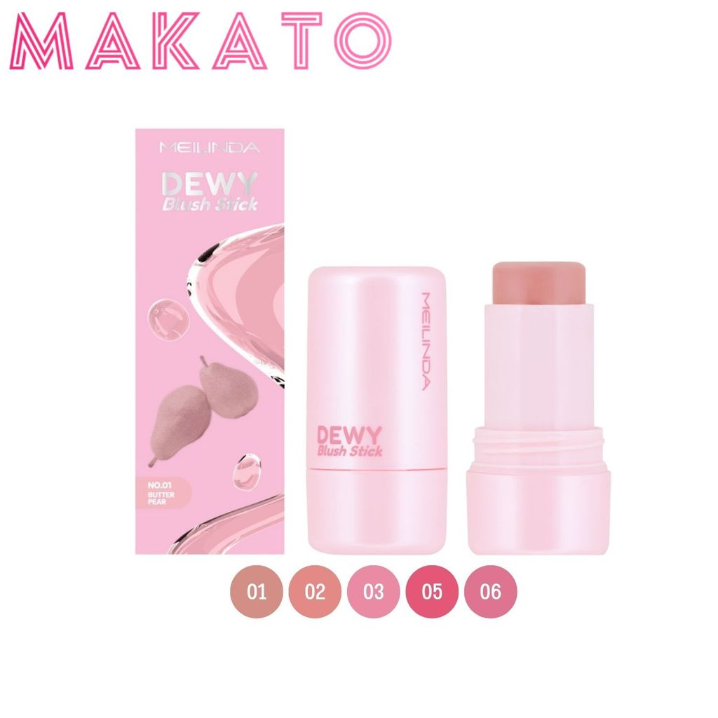 MEILINDA Blush Stick เมลินดา บลัชออน แบบแท่ง เนื้อครีม เกลี่ยง่าย สีชัด ติดทน 1 แท่ง ขนาด 6g
