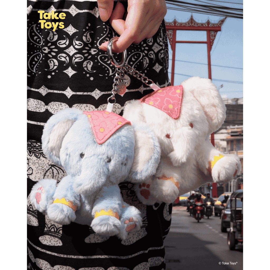Take Toys Chang-Thai Ella Plush & Keychain - ตุ๊กตาคอลเลกชันช้างไทย