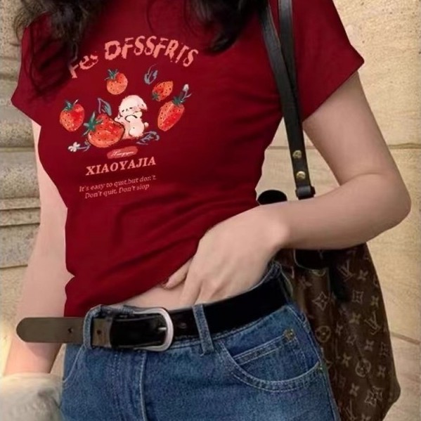 COD (Ho Chi Minh)RTOML เสื้อสเวตเตอร์รัดรูปคอสูงy2k เสื้อยืดคอเต่าสีไวน์สําหรับผู้หญิง แมตช์ง่าย เสื