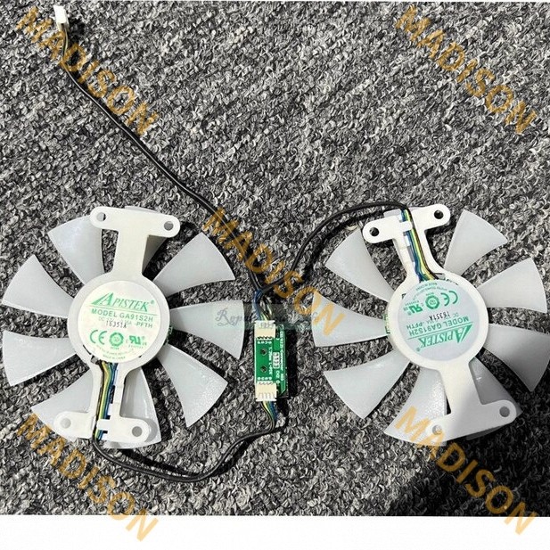 Gtx1060 gtx950 gtx960 950 exoc สีขาว GTX 1060 1063 960 ga91s2h p106 VG GPU พัดลมระบายความร้อนกราฟิก