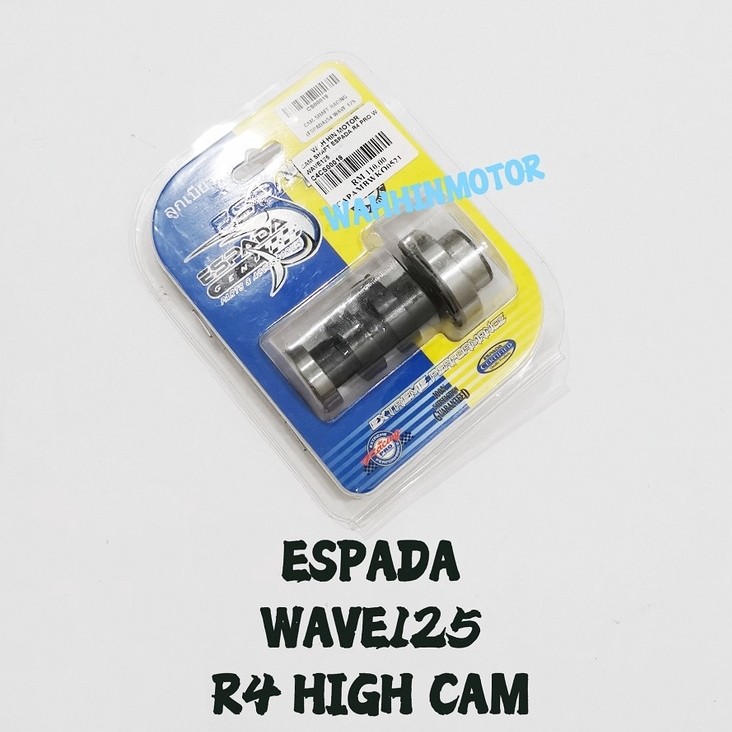 [ ESPADA ] HONDA WAVE125 WAVE125X WAVE125S S4 R4 RACING CAMSHAFT CAM SHAFT HIGH CAM ESPADA