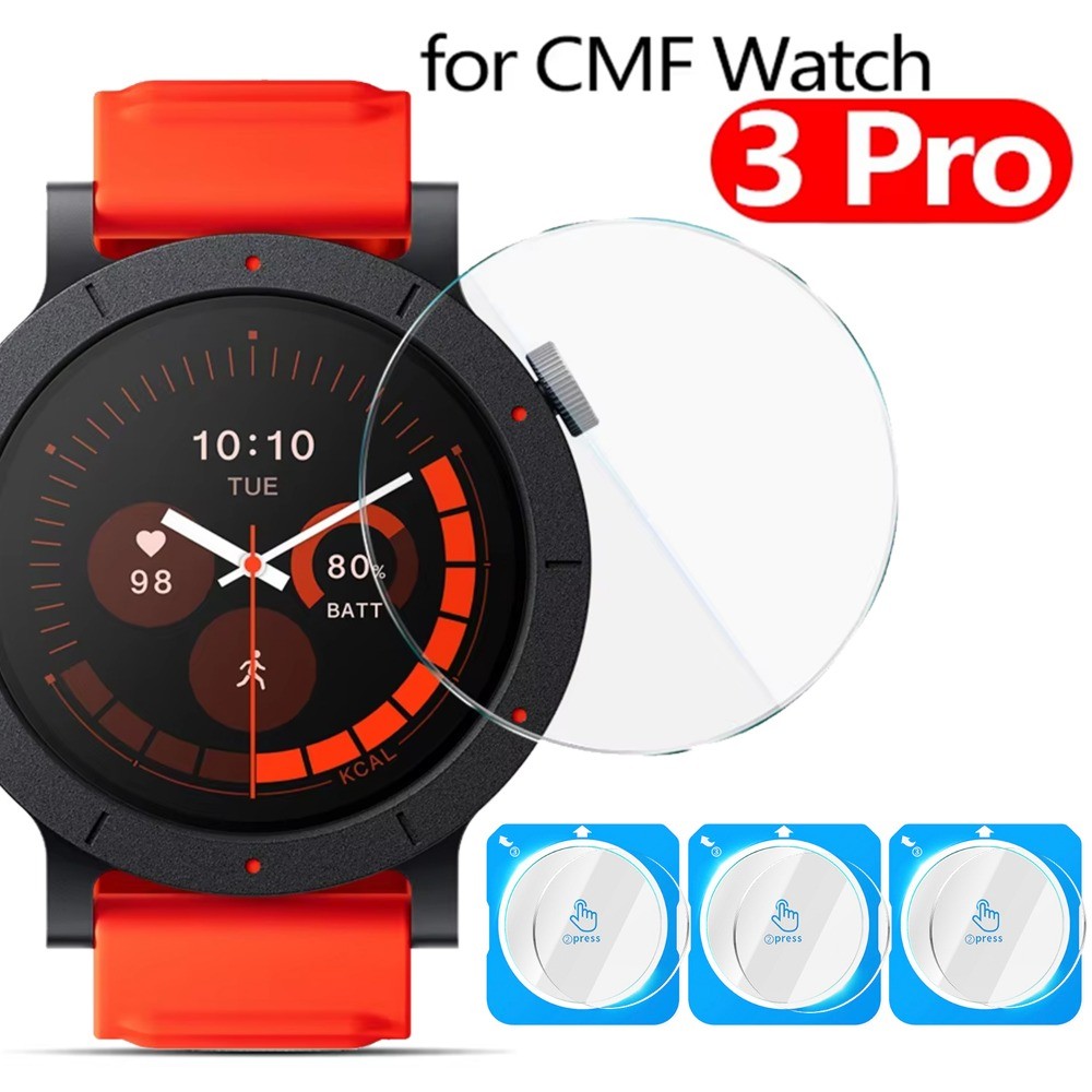 1-5 ชิ้นกระจกนิรภัยสําหรับ CMF นาฬิกา 3 Pro Smartwatch ป้องกันหน้าจอฟิล์มสําหรับ CMF นาฬิกา 2Pro ฝาครอบกระจกป้องกัน