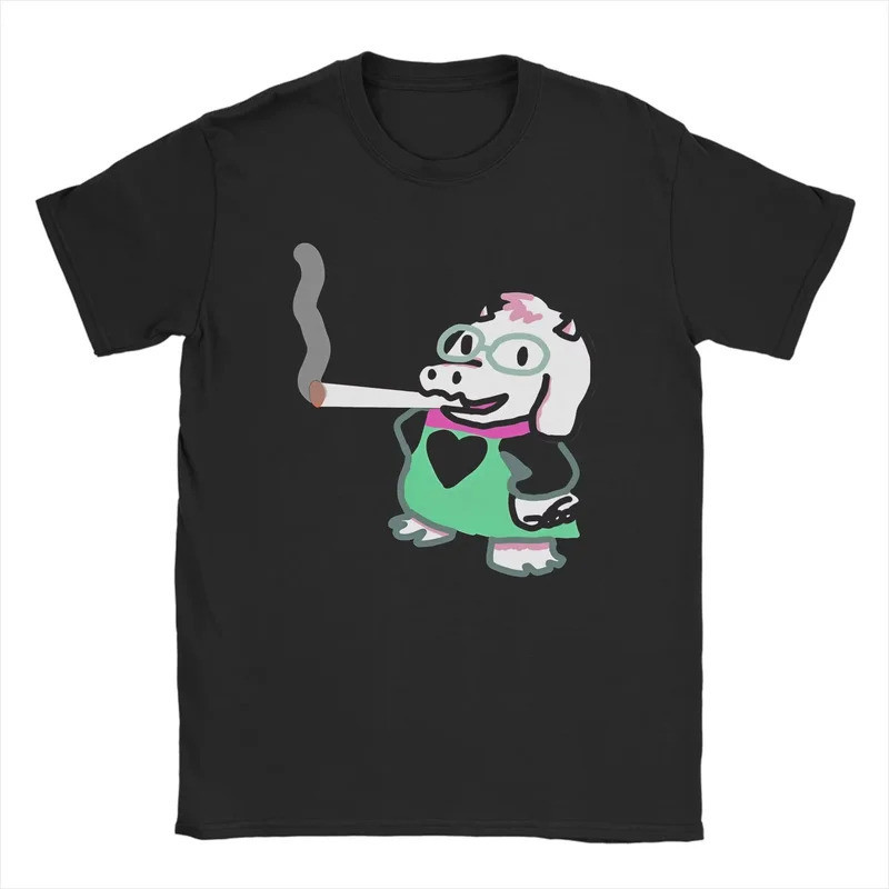 [มีสินค้า] เสื้อยืด Deltarune ame เสื้อยืดชายหาด Ralsei Blunt สำหรับผู้ชาย