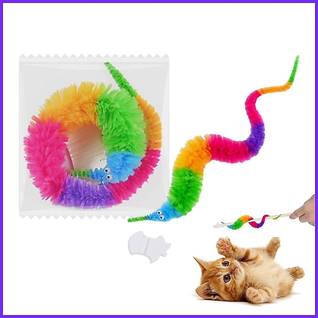 ตลก Magic Worm Trick ของเล่นเด็กเริ่มต้น Wiggly Twisty หนอนที่มองไม่เห็น String Carnival Party โปรดปราน voijeth