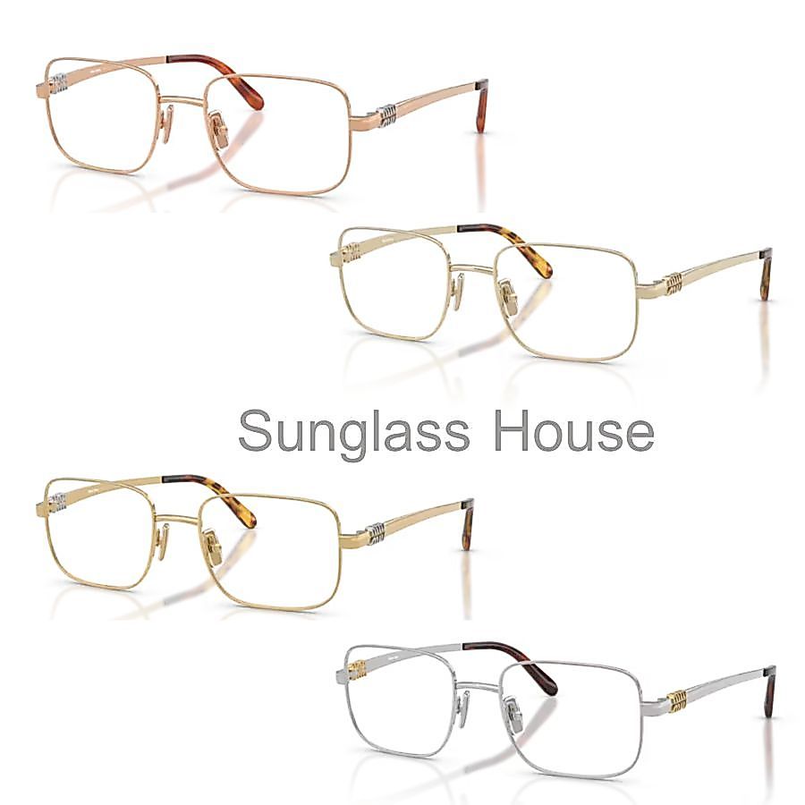กรอบแว่นสายตา Miu Miu รุ่น 51ZV ทรงสี่เหลี่ยมผืนผ้า ใส่ง่ายมาก ของแท้ 100% พร้อมอุปกรณ์
