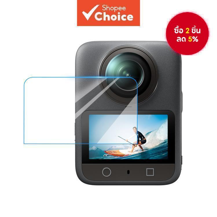 สําหรับ DJI Osmo 360 ฟิล์มกระจกนิรภัยกันระเบิด PULUZ (โปร่งใส)