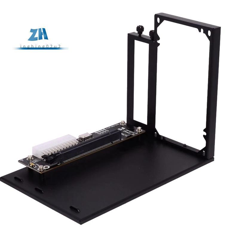 PCIe 4.0 X4 64Gbps F9G-BK7 OCuLink แล็ปท็อปกราฟิกการ์ดภายนอก ATX GPU Dock สําหรับ M. การ์ดอะแดปเตอร์