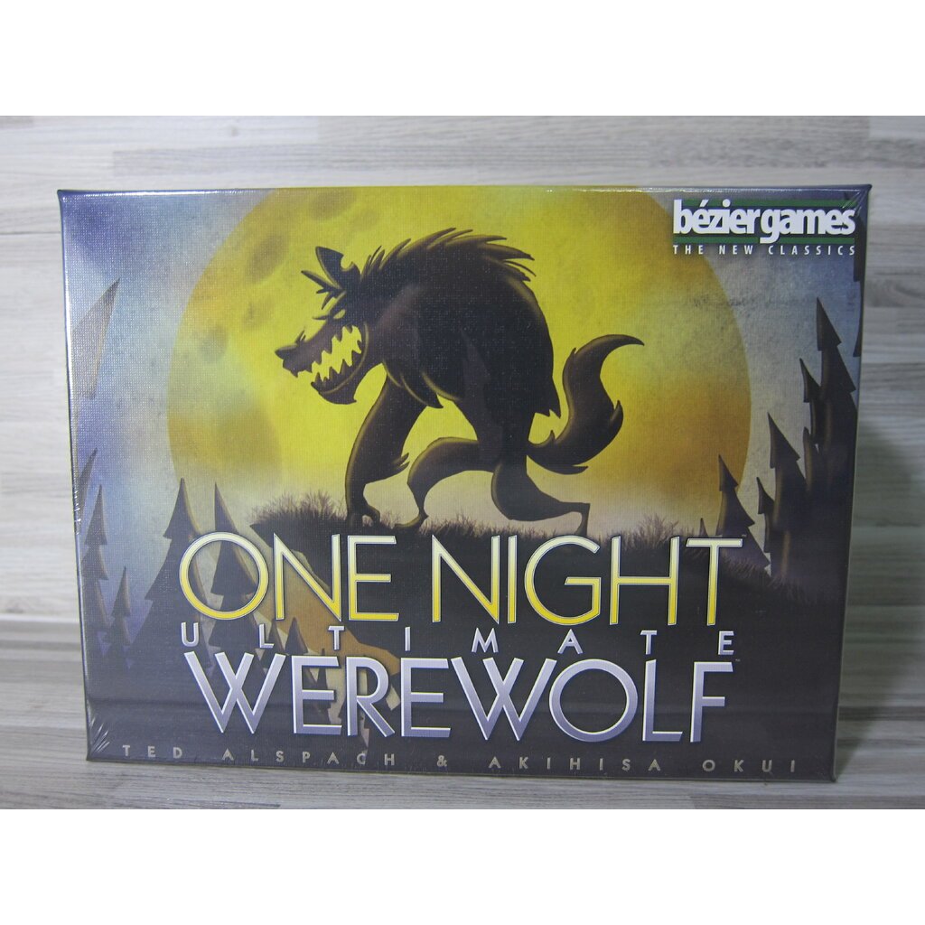 One Night Ultimate Werewolf (หมาป่าคืนเดียว) ของแท้ ภาษาอังกฤษ