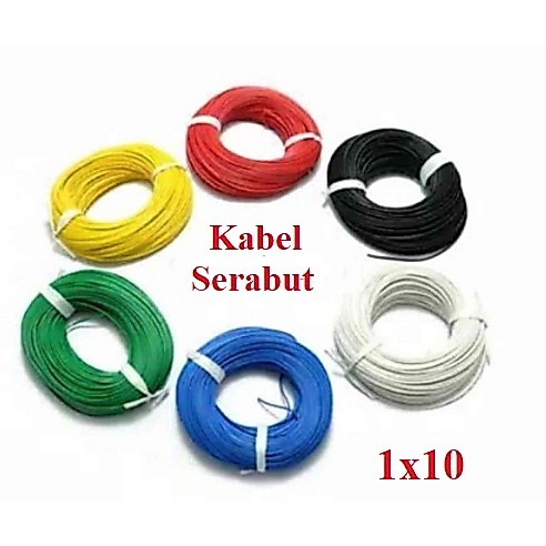 1x10 ขายปลีกสายไฟเกลียว