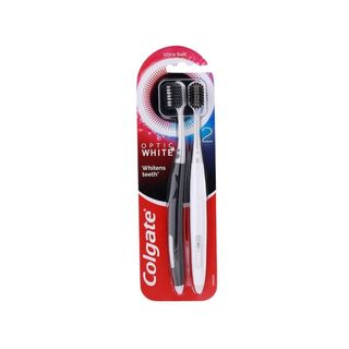 คอลเกต เเปรงสีฟันอ๊อพติคไวท์ Colgate Optic White 2Pcs.