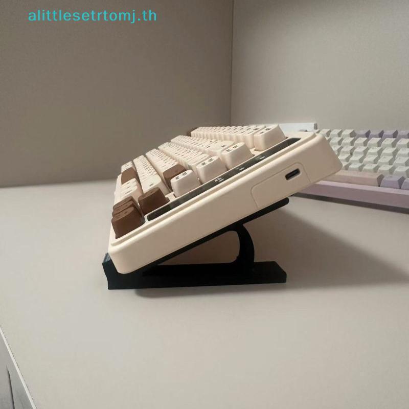 Alittlese 1 คู่คีย์บอร์ด Risers แบบพกพาปรับ Riser อุปกรณ์เสริมสําหรับโต๊ะคอมพิวเตอร์เหมาะสําหรับ Home Office Workspace TH