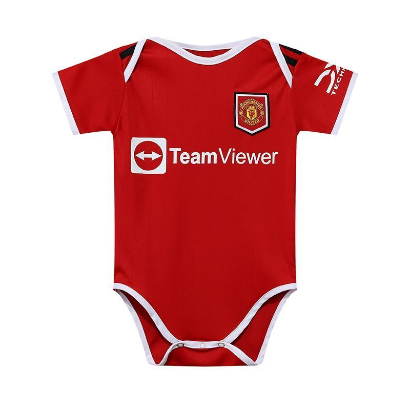 Baby Football Photo Jersey Club Jersey Jumpsuit Barcelona bb Jumpsuit Romper กางเกงกีฬา