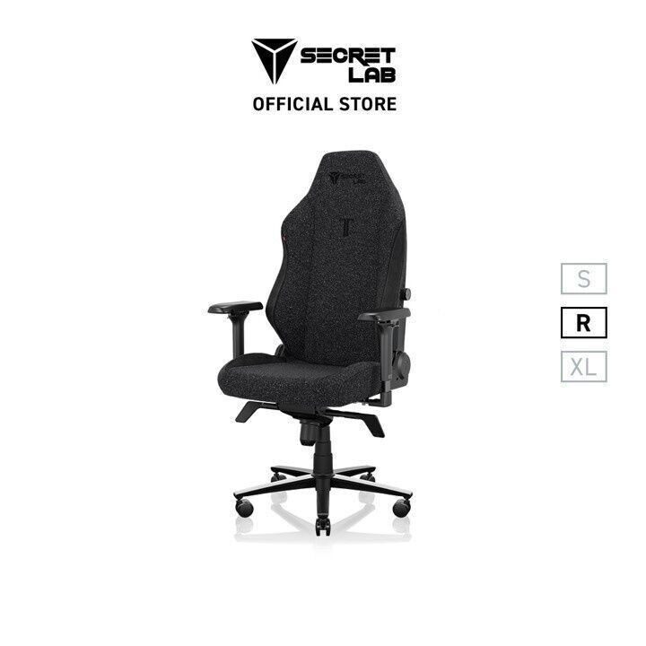 Secretlab TITAN Evo Ergonomic Chair—รุ่นเบาะผ้า SoftWeave™️ Plus สีดำ³ (Black³) เก้าอี้เพื่อสุขภาพ ปรับสรีระ รองรับหลัง