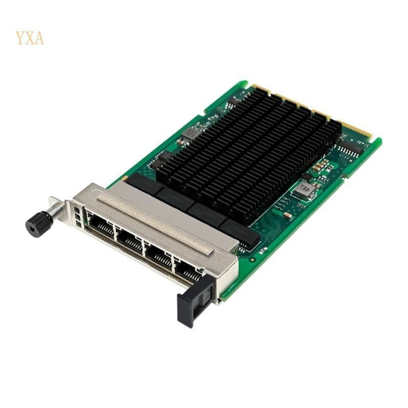 YXA OCP3 0 I350 T4 4 พอร์ตการ์ดเครือข่าย Gigabit 4xRJ45 สําหรับการปรับแต่งเสมือนจริง