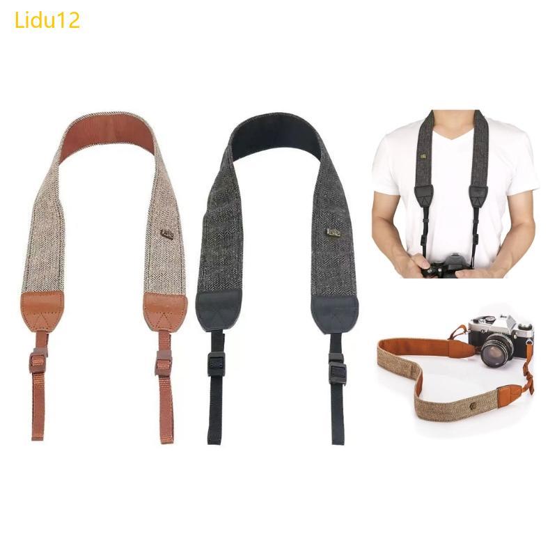 Lidu12 Universal สายคล้องคอไหล่สําหรับกล้อง DSLR สายคล้องคอนุ่มสายคล้องกล้อง Quick-Release สําหรับ D