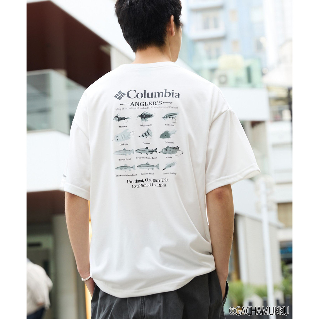 FREAKS STORE X COLUMBIA Bait เสื้อยืดแขนสั้นพิมพ์ลาย