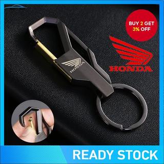 Car Logo Keychain and Motorcycle Keyring Gift Accessory for Honda Owners