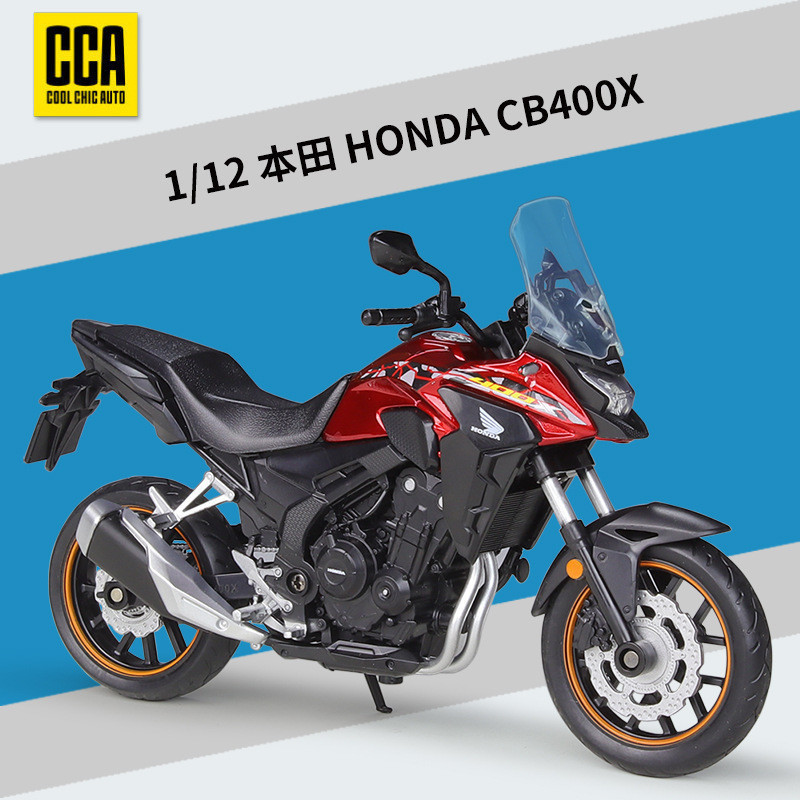 Pandon Hobby PD1C M1 CCA1: 12 HONDA CB400X Heavy Locomotive จําลองรถจักรยานยนต์รุ่นพร้อมฐาน