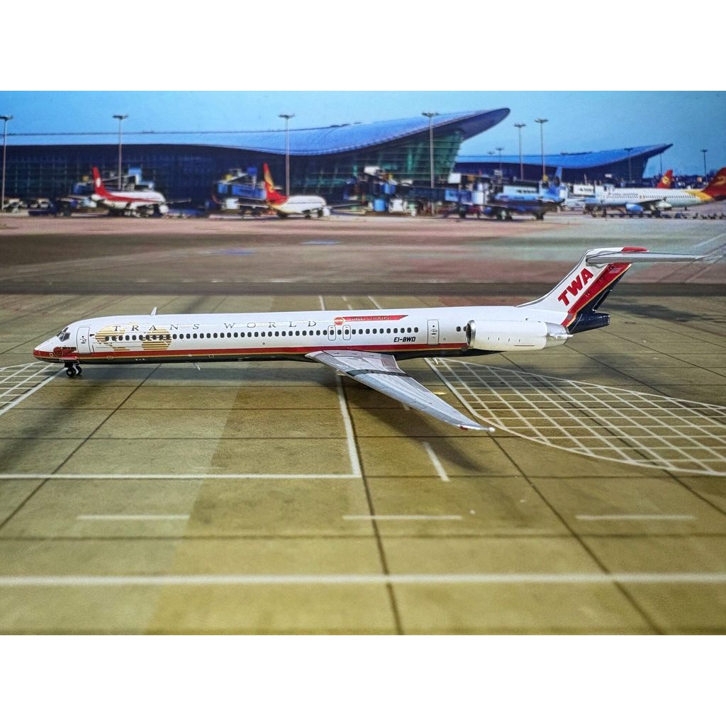 #飞机模型 1/400 JC, TWA ของสะสม