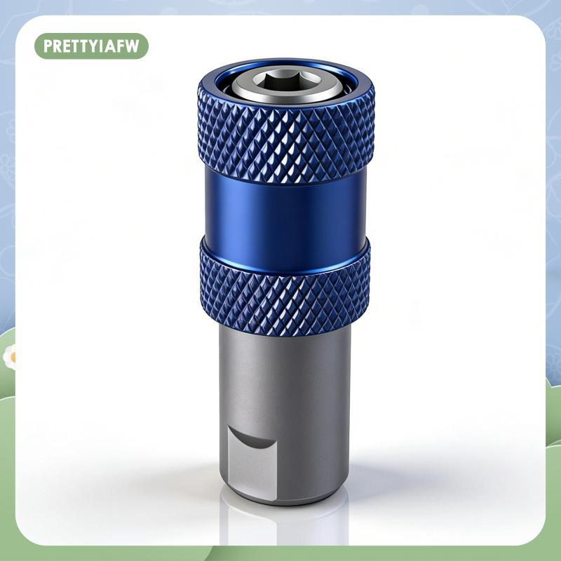 [prettyiafw] ไขควงเหล็กทนทานผู้ถือบิต Hex Shank อะแดปเตอร์สิ่งที่แนบมาสําหรับมือสว่านไฟฟ้าและซ่อมบ้าน