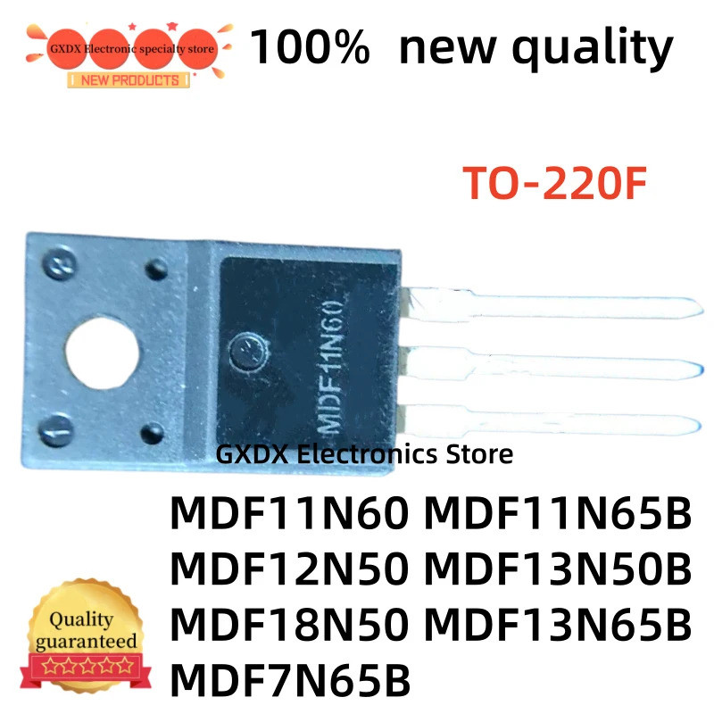 5PCS MDF13N50B MDF13N50 MDF18N50 MDF13N65B MDF13N65 MDF11N60TH MDF11N65 MDF12N50 12N50 12N50 12N50 ท