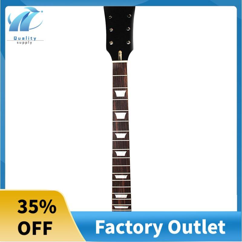 คอกีตาร์ไฟฟ้า 1 ชิ้นสําหรับชิ้นส่วน Lp Maple Rosewood 22 Fret